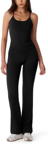 2 Piece Workout Sets Racerback Tank Tops Pilates Outfits