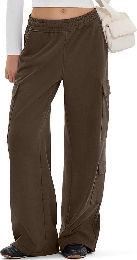 Cargo Sweatpants Straight Leg Baggy Casual Track Pants